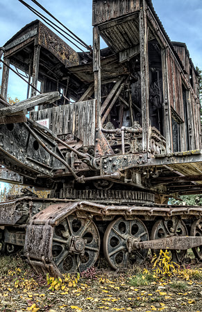 Old Steam Shovel Cab