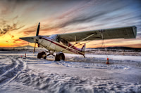 Super Cub Sunset