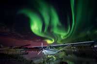 Aurora on the Float Pond
