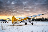 PA-22 in the Snow
