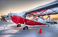 Citabria in the Snow